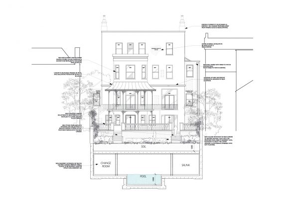2.Rear Elevation