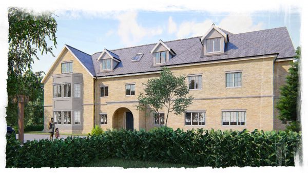 The building will be constructed with a light white / yellow coloured Gault brick, with stone lintels, string courses and bay window features
