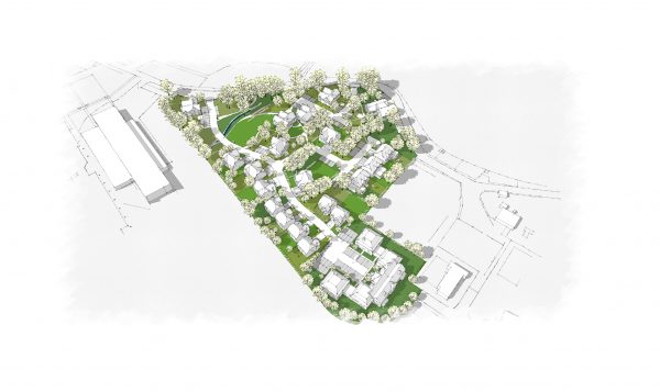 HUB were engaged by Heronslea Group in January 2018 to prepare proposals for a development of 73 new homes at Bushey Hall Drive, in Bushey near Watford